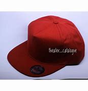 Topi Snapback Polos Merah